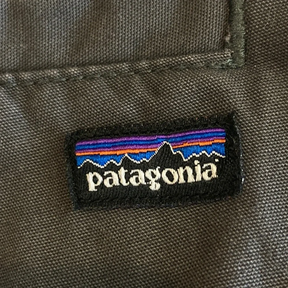 Patagonia Mens 32 Organic Cotton Shorts Forge Grey Canvas Flat Front 57674 SP14